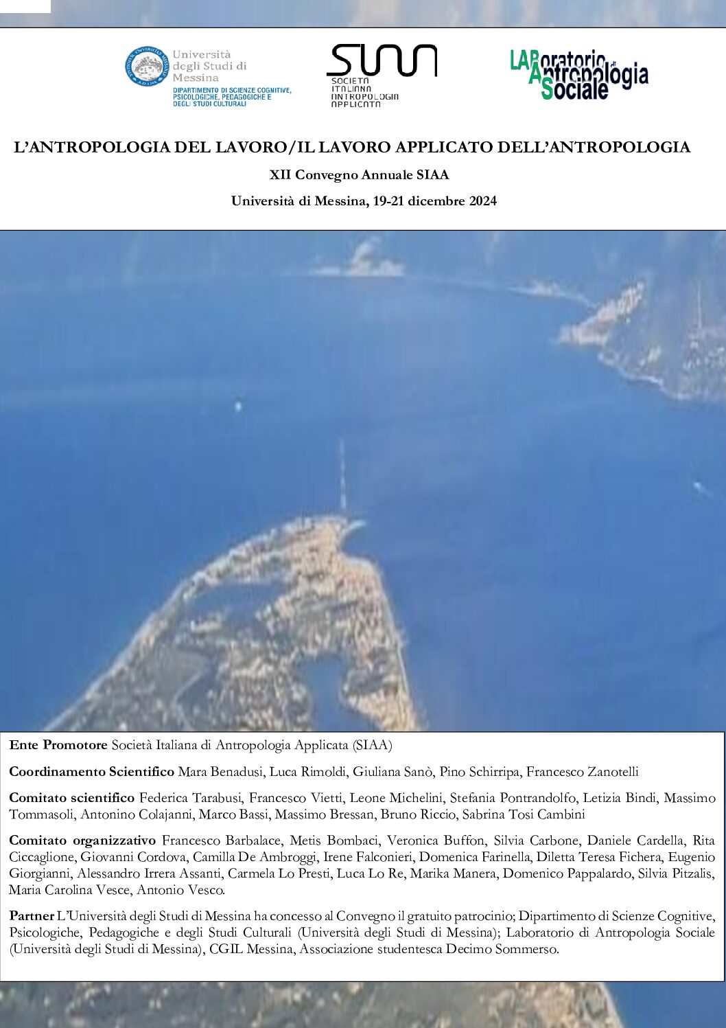 Call FOR PAPER E ISCRIZIONE AI WORKSHOP Cover