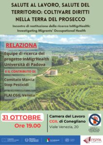 Salute al lavoro, salute del territorio: coltivare diritti nella terra del prosecco Thumb