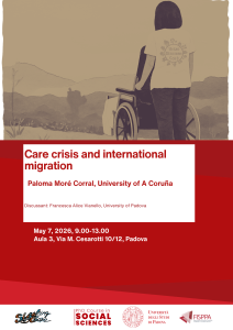 Care crisis and international migration, Paloma Moré Thumb